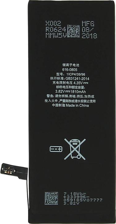 Image du produit Clappio iPhone 616-0805 Batterie 1810 mAh