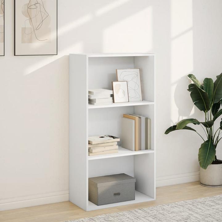 Actual product image VidaXL Bücherregal Regal Standregal Büroregal Aktenregal Aufbewahrungsregal Weiss (60 x 30 x 114 cm)