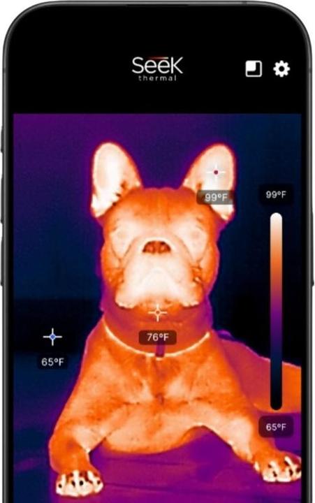 Actual product image SeeK Thermal LW-ABAX thermal imaging camera black 200 x 150 pixels