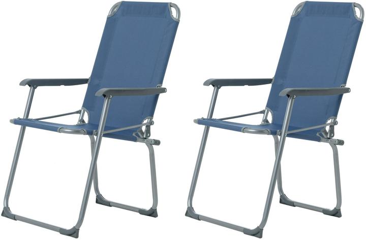 Koor Campingstuhl Comodo Blu, 2 Stück