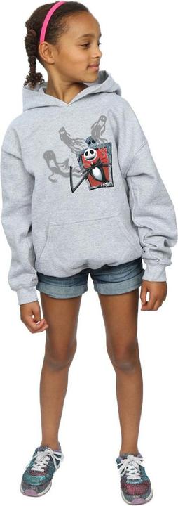 Image du produit Disney - Sweat à capuche NIGHTMARE BEFORE CHRISTMAS GHOSTS OF JACK - Fille (152, 158)