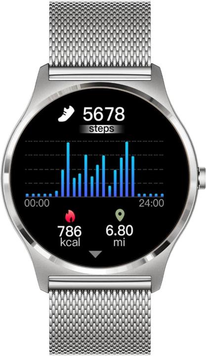 Produktbild Xcoast JOLI XC PRO Smartwatch 45mm Topas Silver (45 mm)