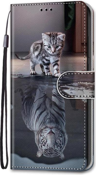 Immagine prodotto Cover-Discount iPhone 13 mini - custodia in pelle cover cat (Apple iPhone 13 mini)