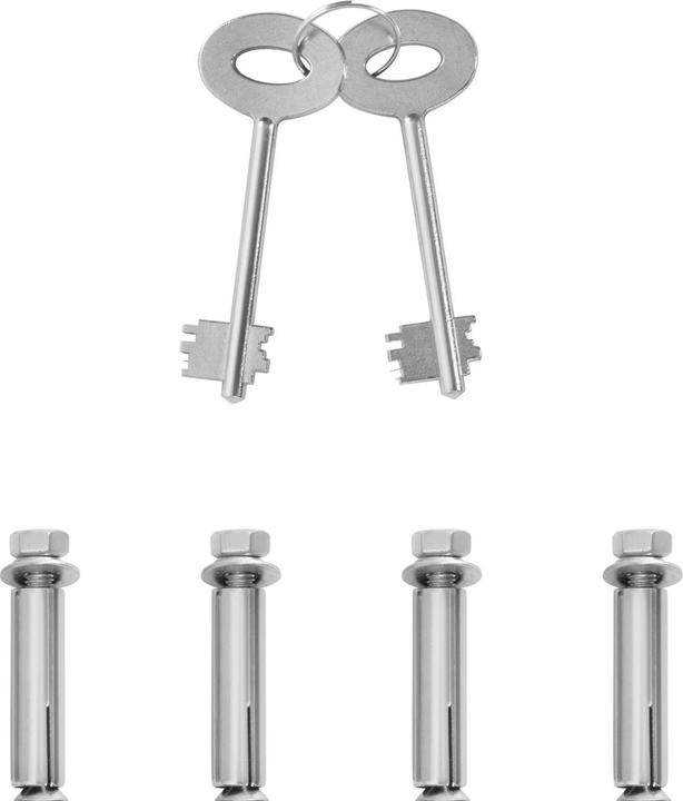 Produktbild Stamony Möbeltresor Mini-Tresor Schranktresor 25 x 25 x 35 cm Doppelriegel Einwurf