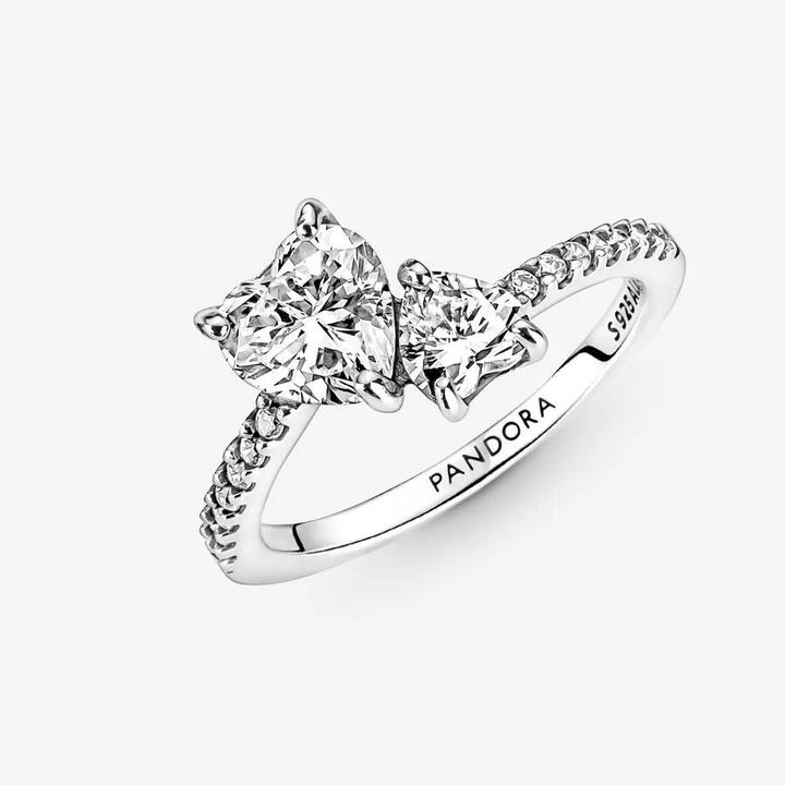 Immagine prodotto Pandora Anello cuori scintillanti (54, 925 Argento)