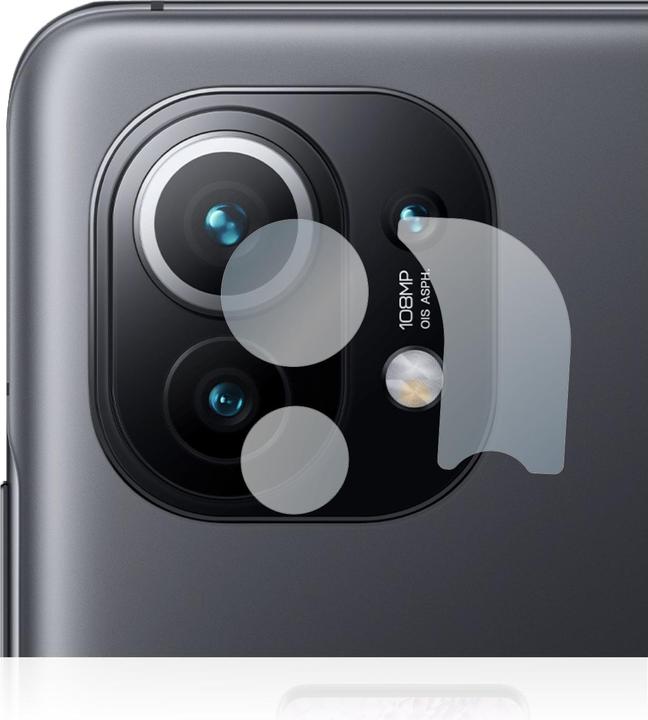 Actual product image BROTECT AirGlass Glass (1 Piece, Xiaomi Mi 11 5G)