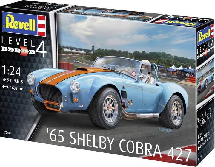 Actual product image Revell 65 Shelby Cobra 427