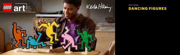 Image du produit LEGO Keith Haring - Figures dansantes (31216, LEGO Art)
