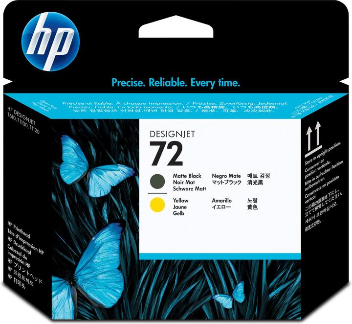 HP 72 (BK, Y)