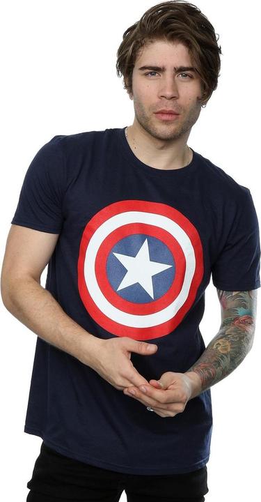Immagine prodotto Maglietta Capitan America Shield Uomo (XL)