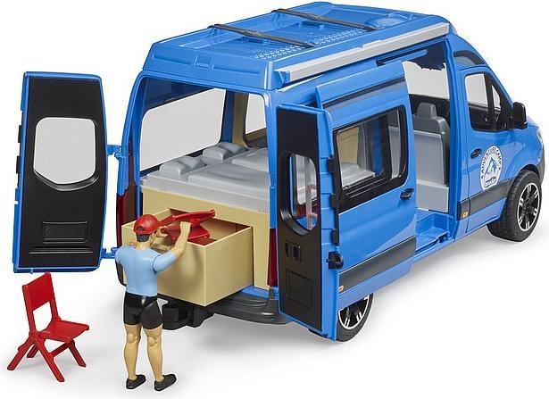 Image du produit Bruder MB Sprinter Camper avec conducteur