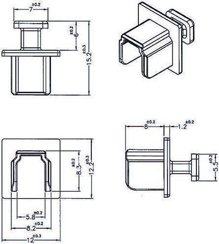 Actual product image Delock Dust jacket (Cable conduit)