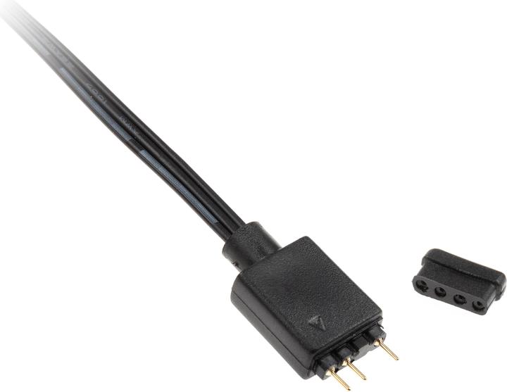 Actual product image Kolink 4-Pin Fan to 3-Pin 5V ARGB Cable Adapter