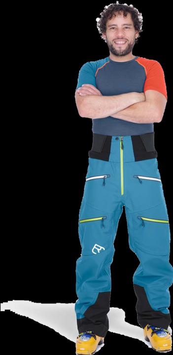 Actual product image Ortovox Guardian Shell men ski touring pants