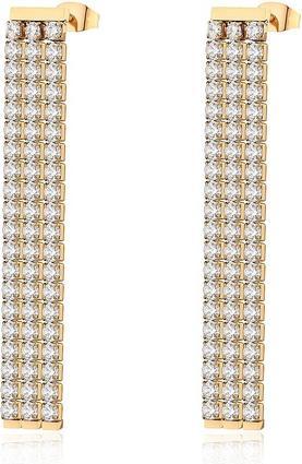 Produktbild Brosway Luxurious sparkling earrings with zircons Desidery BEIE002 (Edelstahl)