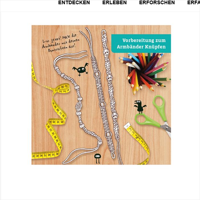 Produktbild Kosmos Armbänder knüpfen