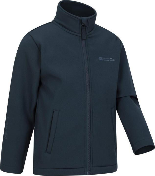 Actual product image Mountain Warehouse Childrens/Kids Grasmere Soft Shell Jacket (128)