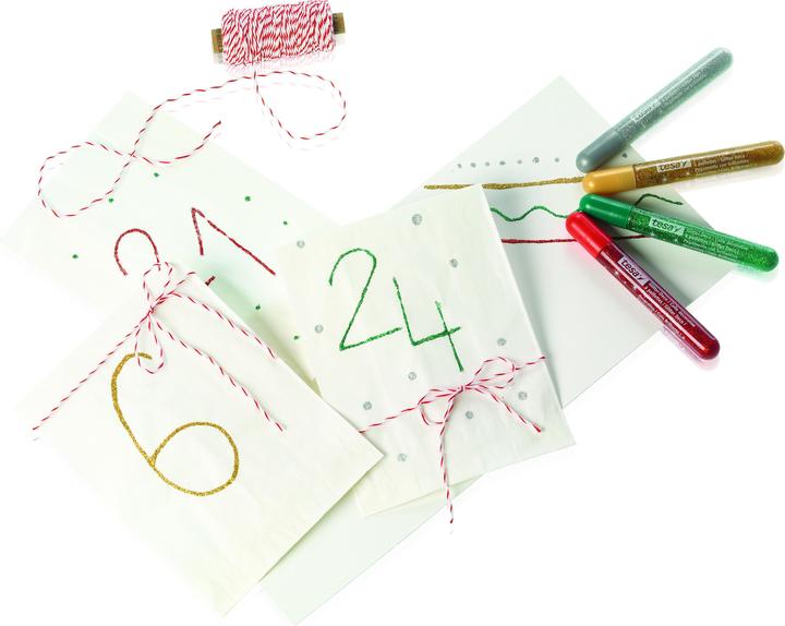 Immagine prodotto tesa Penne glitterate decorative (10 g)