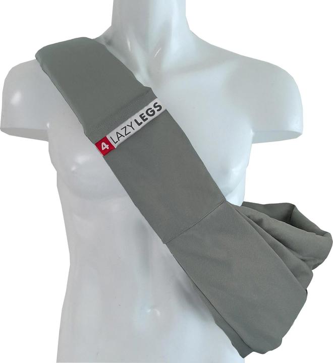 Actual product image 4Lazylegs Animal Transport Bag Canvas, Mineral Grey, XS (Dog, Washable)