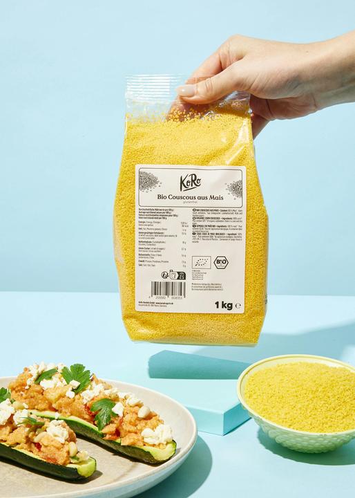 Actual product image KoRo Organic couscous made from maize (1000 g)