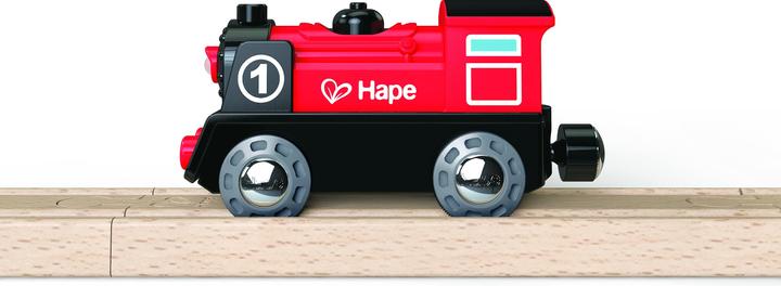 Actual product image Hape battery powered locomotive