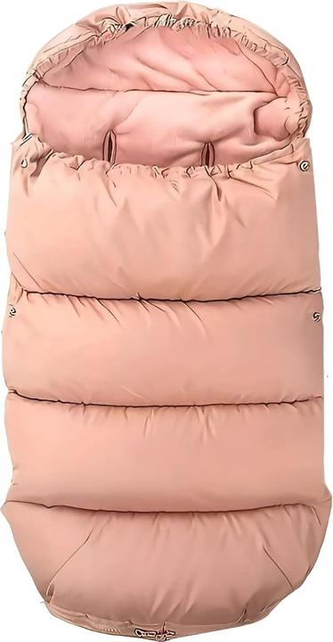 Milkii Kinderwagen Herbst/ Winter Fusssack, Basic - Altrosa