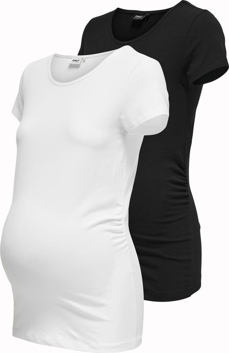 Actual product image Only Maternity Mum 2-pack Basic T-shirt T-shirt (XXL)