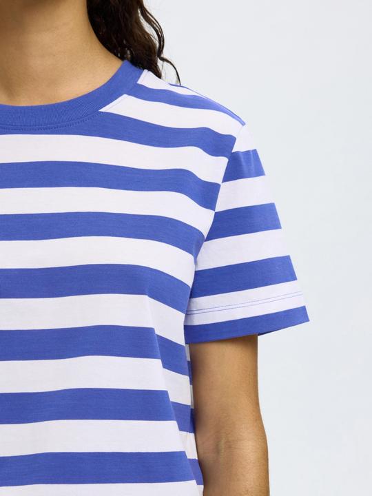 Image du produit Selected Femme Slfessential Ss Striped Boxy Tee Noos (XL)