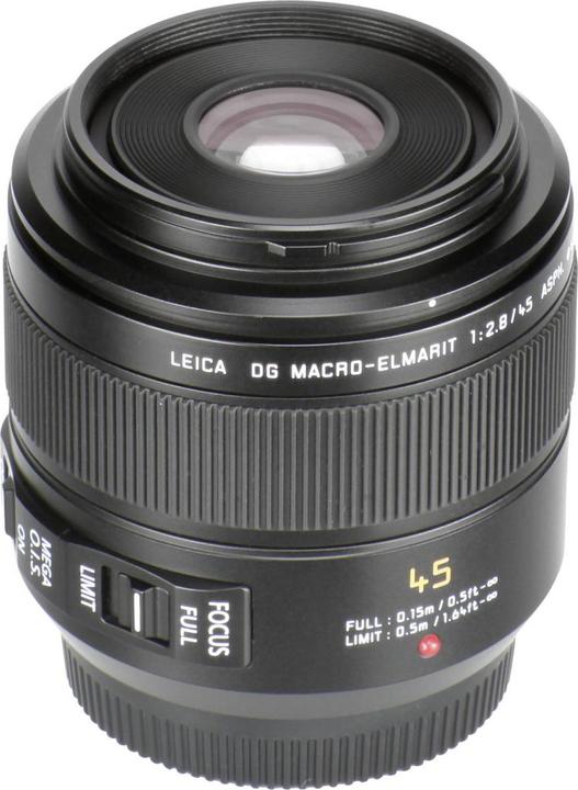 Immagine prodotto Panasonic 45mm f/2.8 Leica DG Macro Elmarit Mega OIS (Micro Four Thirds, Micro Four Thirds)