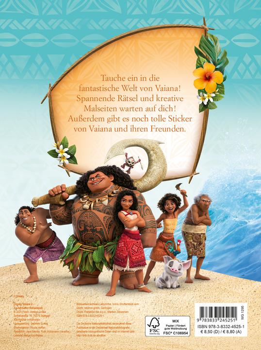 Immagine prodotto Panini Disney Vaiana 2: divertimento magico con gli adesivi!