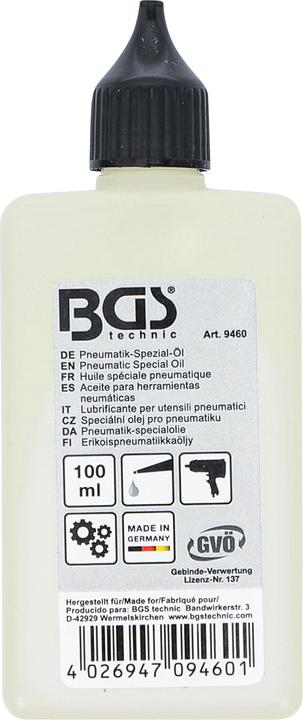 Produktbild BGS Pneumatik-Spezial-Öl