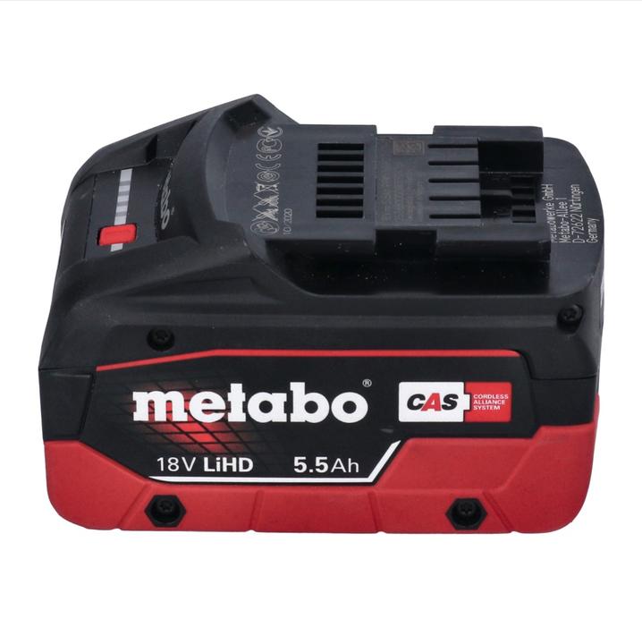 Produktbild Metabo Basis Set 2x LiHD Akkupack 18 V 5,5 Ah Li-Ion Akku CAS System ( 685122380 ) + ASC 145 Ladeger (18 V)