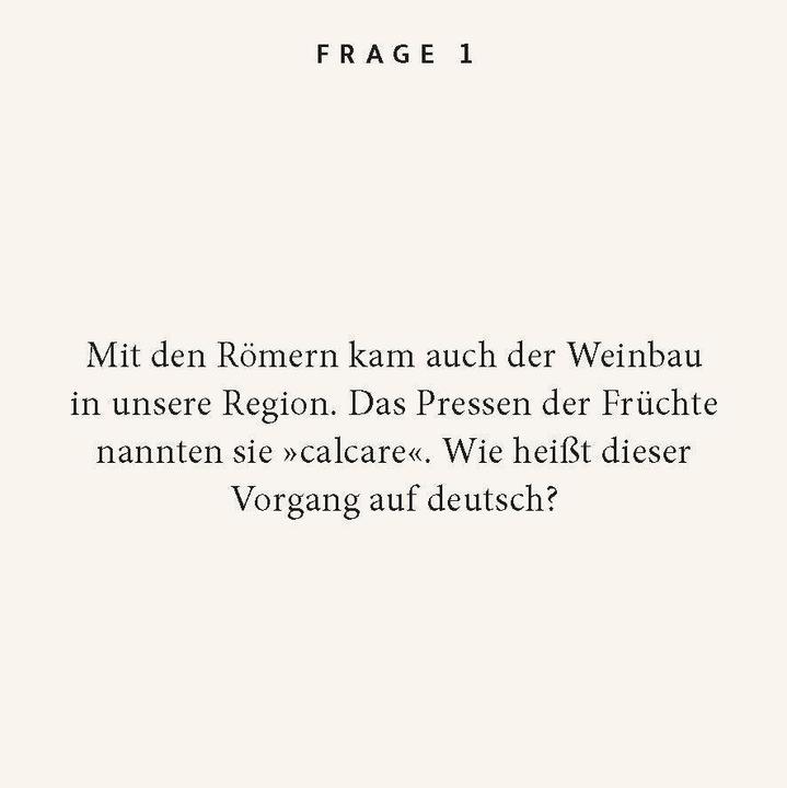 Produktbild Wein-Quiz (Deutsch)