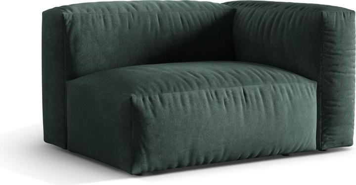Actual product image Micadoni Modul Right, "Martina", 1 Seat, 121x106x75 Made in Europe (2 person sofa, 3-seater, 4-seater)