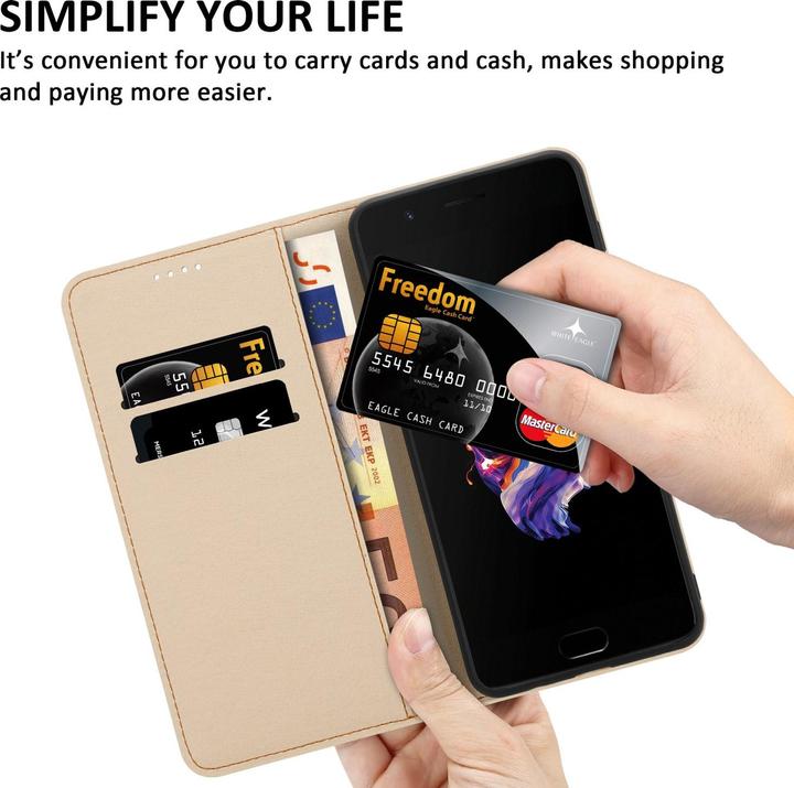 Produktbild Cadorabo Book Hülle mit Print für OnePlus 5 (OnePlus 5)