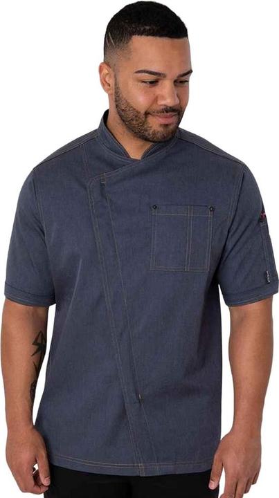 Actual product image Le Chef Mens Asymmetric Chef Jacket (M)