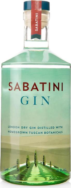 Actual product image Sabatini London Dry Gin (1 x 70 cl)