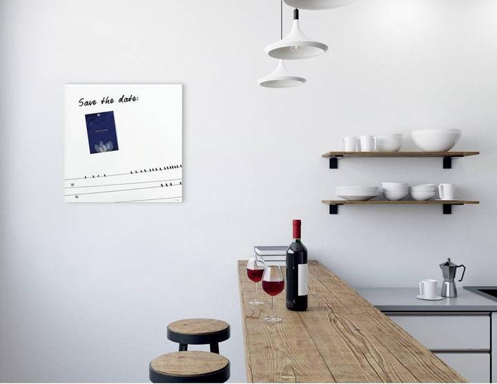 Produktbild Sigel Glas-Magnetboard Artverum mit Design (Magnettafel, 48 x 48 cm)