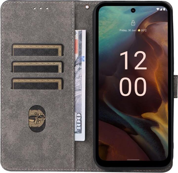 Actual product image Cover-Discount Nokia XR21 - Case with RFID blocker green (Nokia XR21)