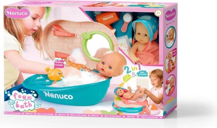 Image du produit Famosa Nenuco Bain moussant 35cm