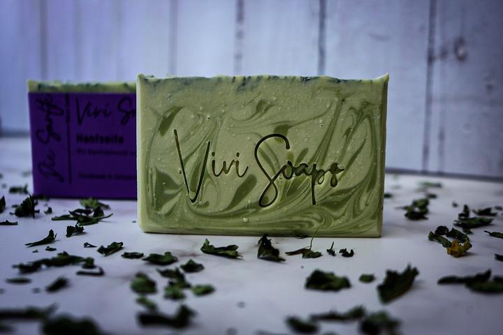 Produktbild Vivi Soaps Sanfte Hanfölseife (Hartseife)