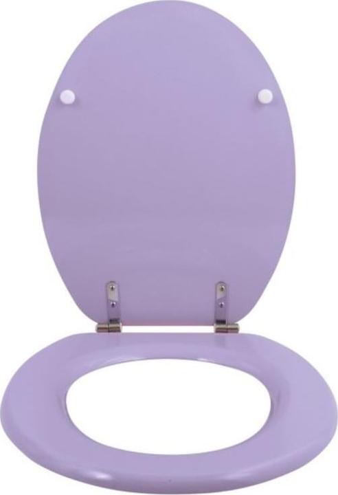 Actual product image Steinbach Toilet seat Mdf lavender