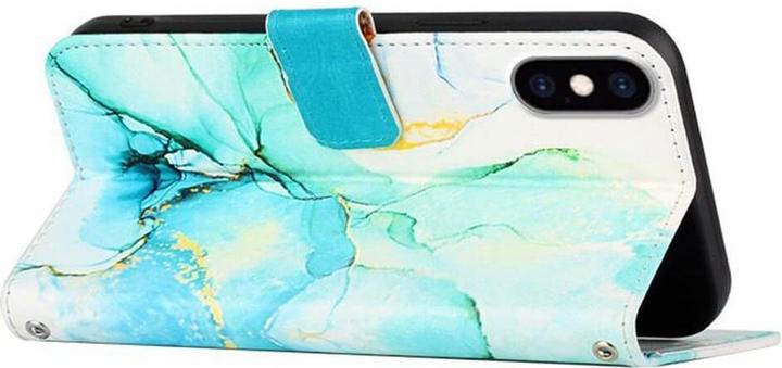 Immagine prodotto Cover-Discount iPhone Xs / X- Custodia in pelle blu Marmo (Apple iPhone XS, Apple iPhone X)