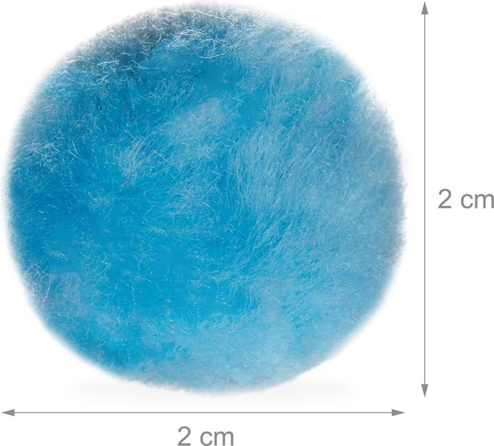 Actual product image Relaxdays Pom Pom Set of 200