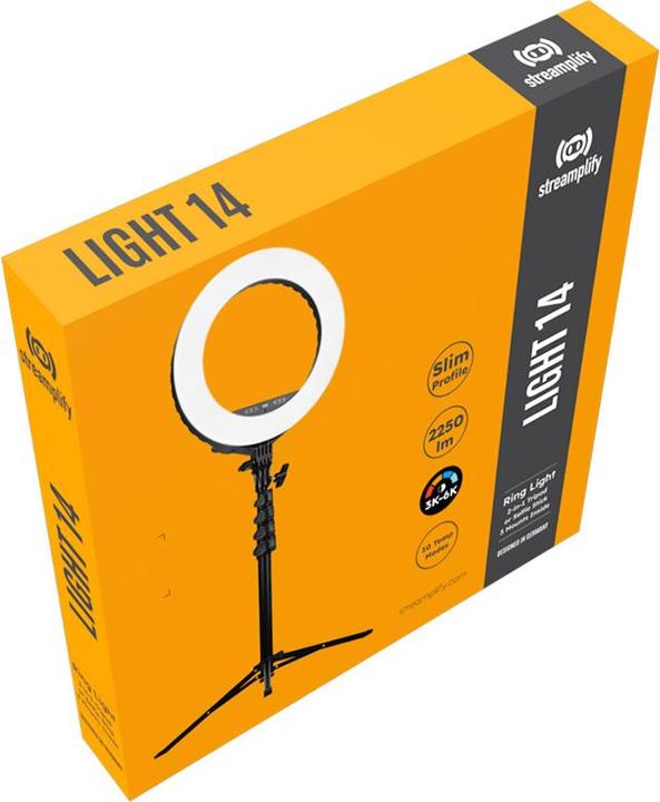 Actual product image Streamplify Light 14 Streaming (Ring light)