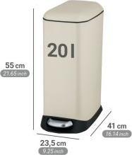 Produktbild Wenko Treteimer Design Easy-Close (20 l)