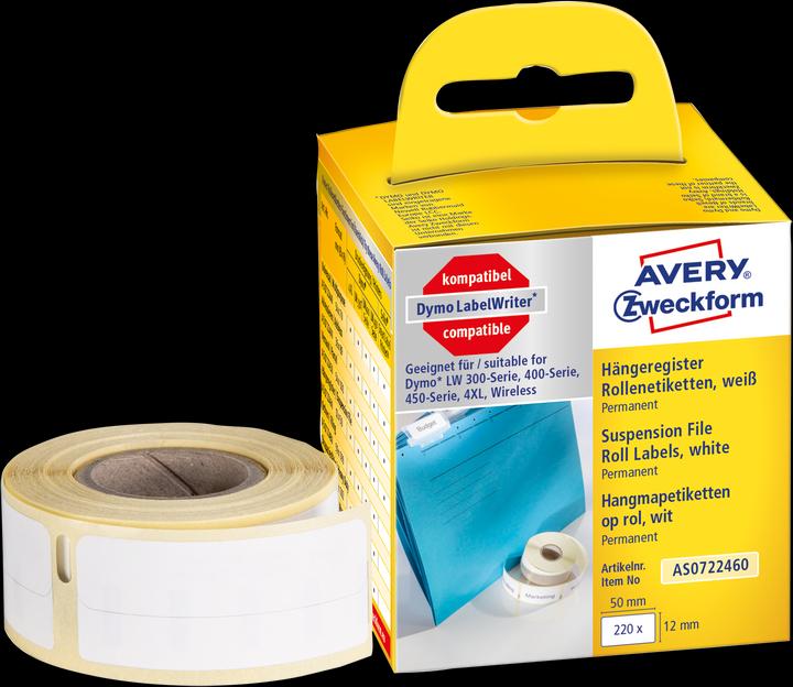 Produktbild Avery Rollenetiketten