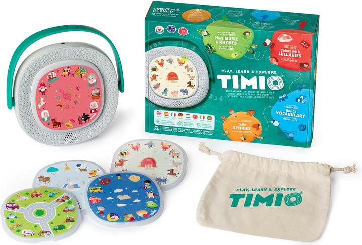 Produktbild Timio Audio Player (Spanisch, Portugiesisch, Italienisch, Englisch, Französisch, Niederländisch, Deutsch, Multilingual, Chinesisch)