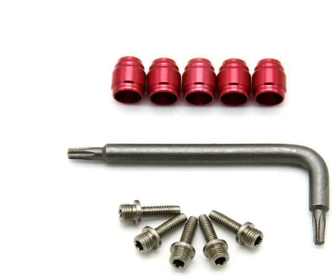 Sram Klemmringe + Steckhülsen für Hydraulikleitung 5Pcs
