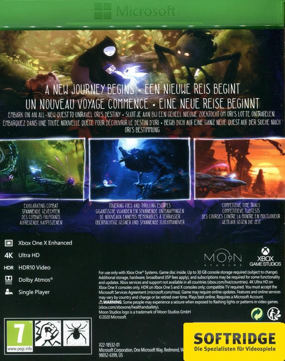 Immagine prodotto Microsoft Ori and the Will of the Wisps (Xbox One X, Xbox Series X, Multilingue)